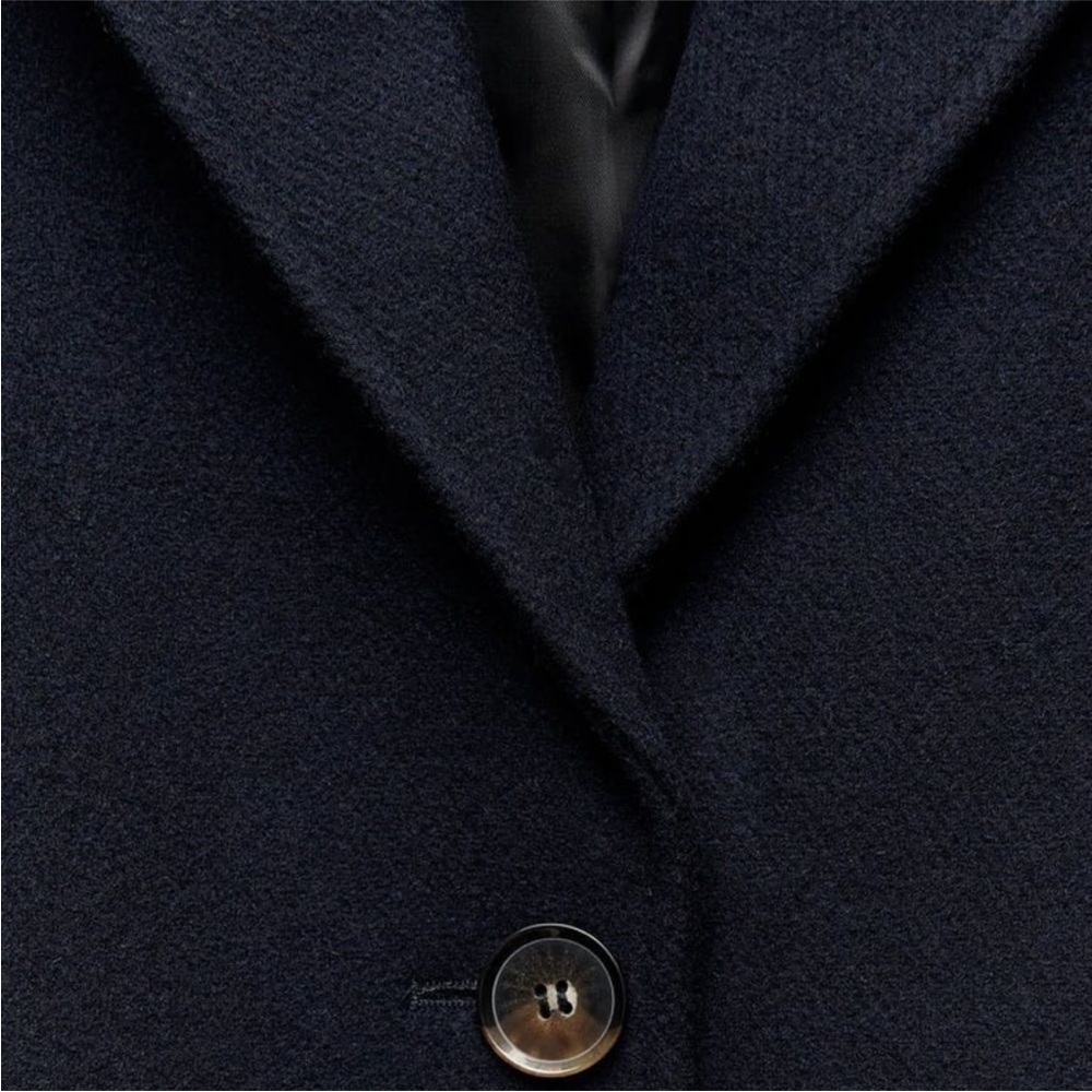 ZARA OVERSIZED WOOL BLEND COAT ZW COLLECTION - Picture 11 of 16